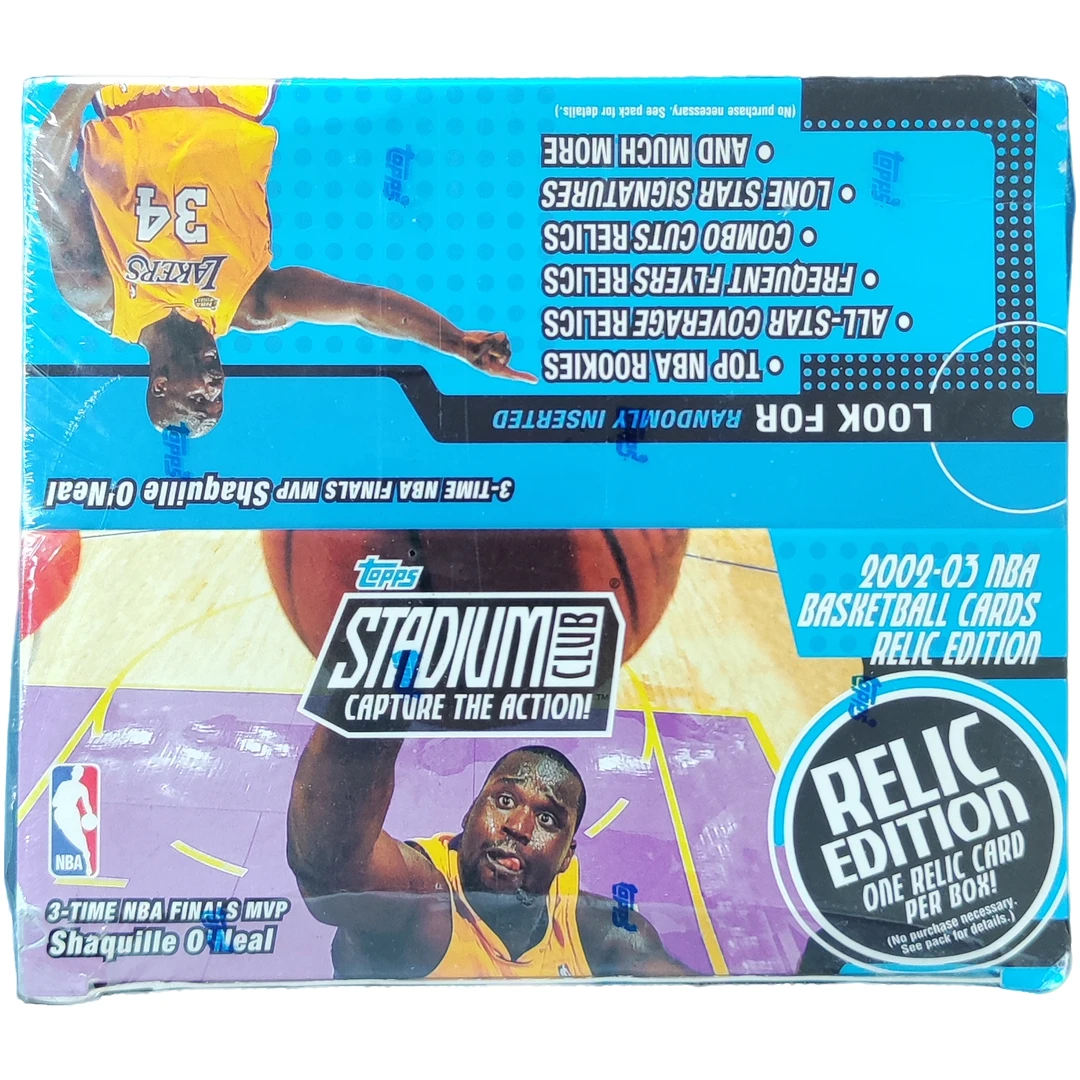 【拆卡】2002-03 TOPPS STADIUM CLUB 竞技场 球星卡牌 盲盒 卡包
