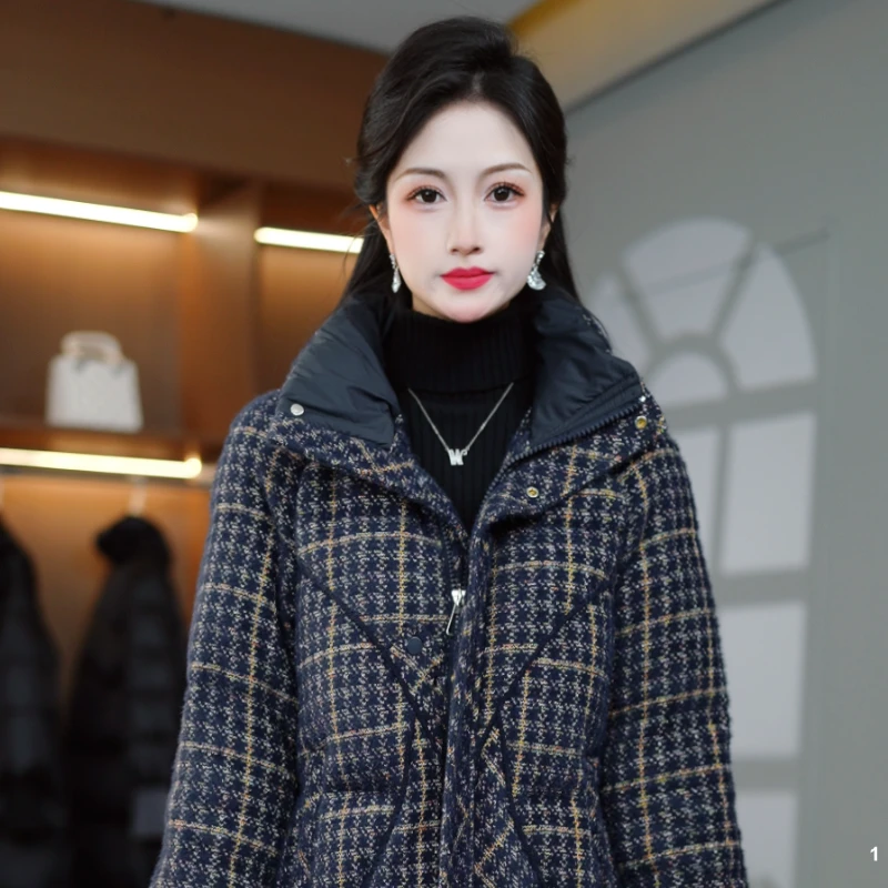 爆款时尚气质减龄保暖百搭设计感羽绒服M-3XL