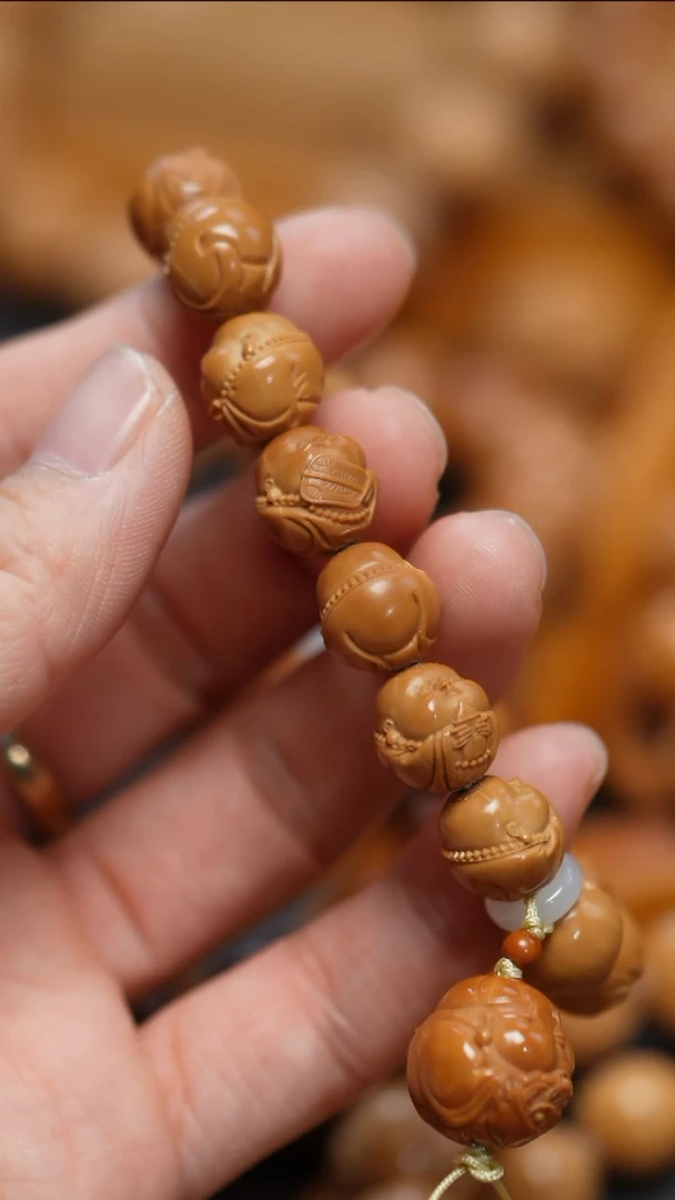 【闪购商品】猴头核桃吊坠1.2大地主弥勒