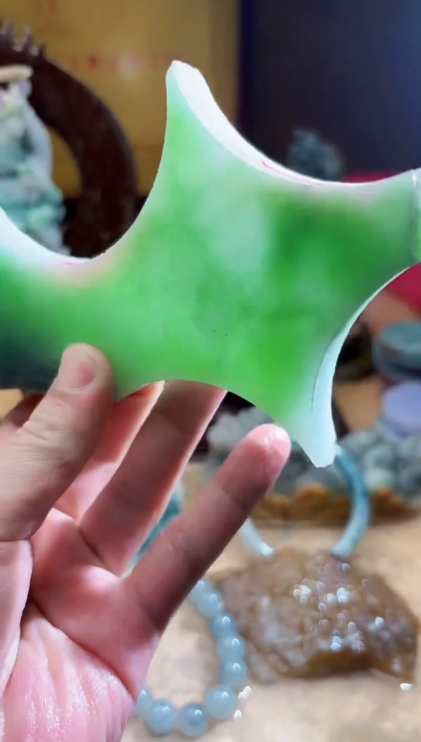 未镶嵌挂件翡翠A货张麦6045