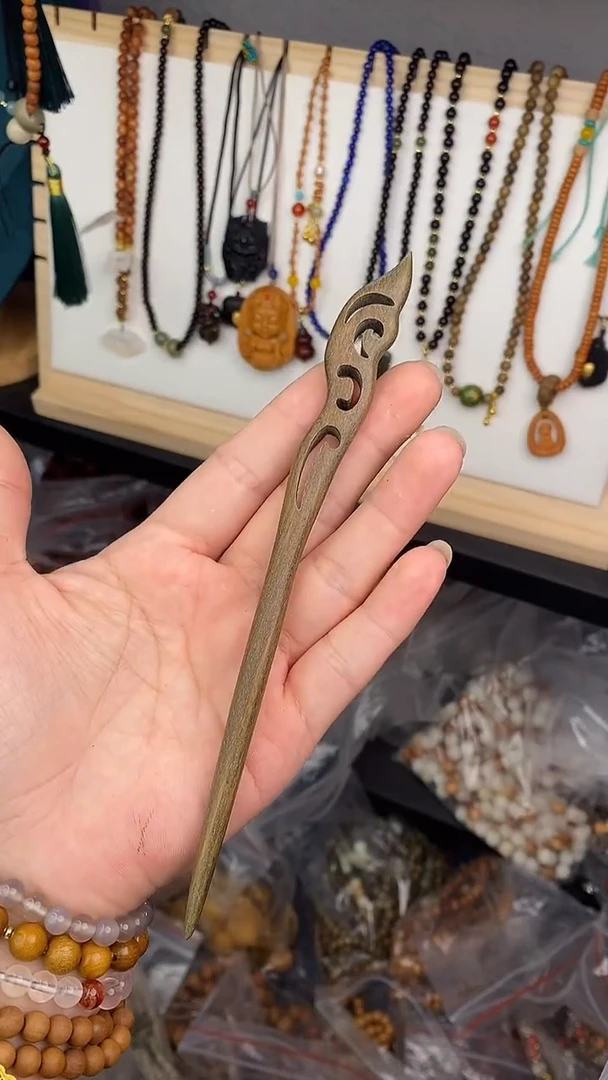 维腊木（绿檀）手串/手链发簪富贵长卿