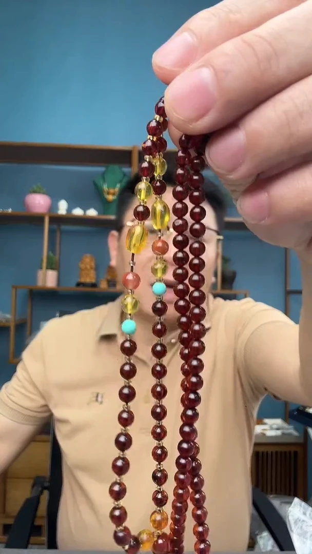 未镶嵌琥珀裸石8（有瑕介意勿拍）