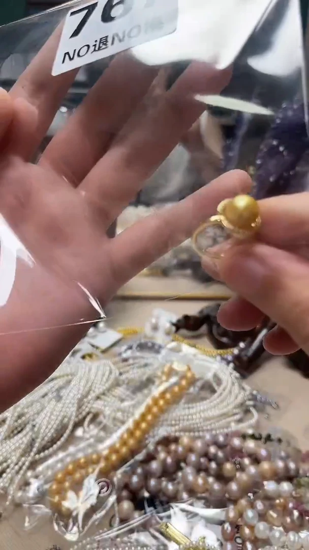 戒指未镶嵌淡水珍珠767号戒指