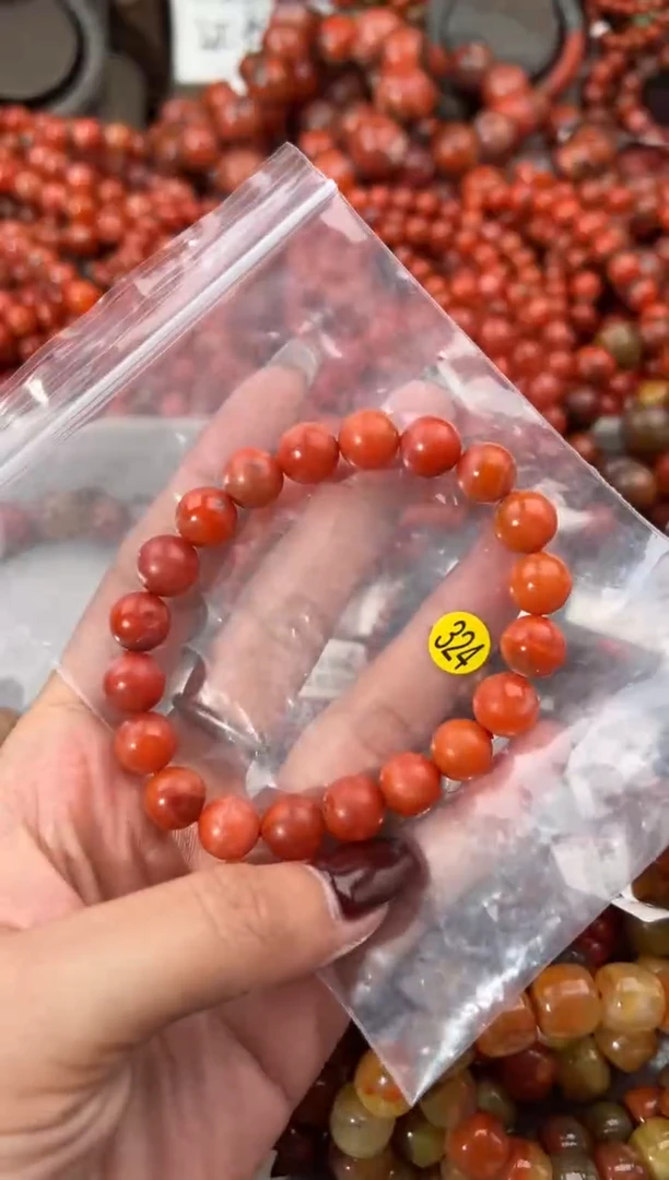 未镶嵌手串南红玛瑙10+