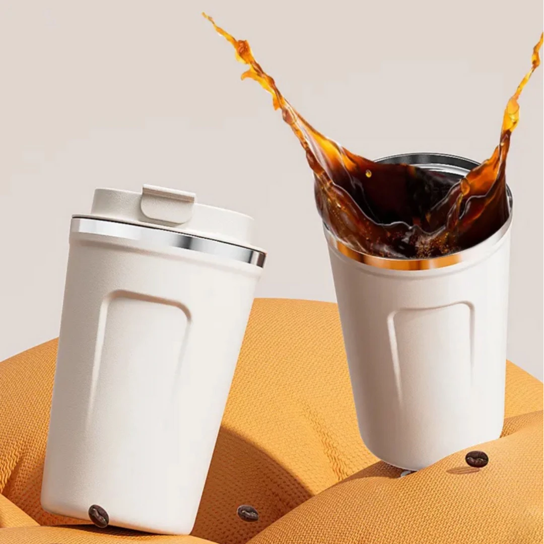 玲姐定制-保温保冷杯510ml便携随行简约304不锈钢咖啡杯15040