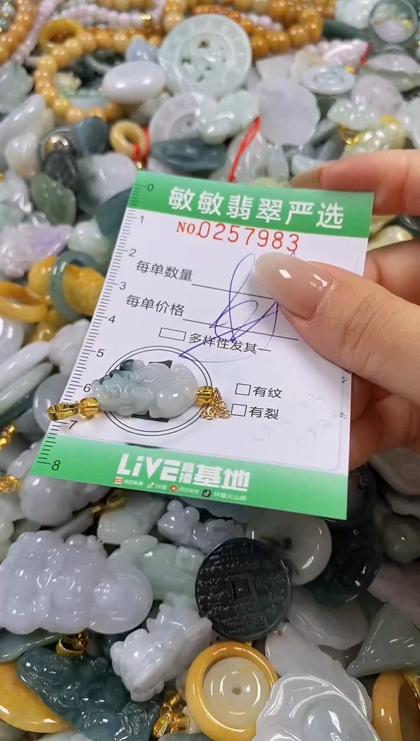 翡翠未镶嵌颈饰闪购0257983多样性发其一