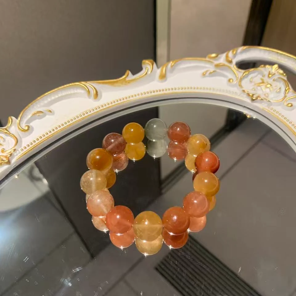 兔毛水晶氛围感手串多样性发其一大串