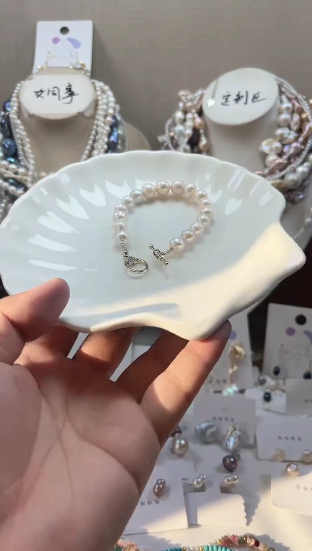 未镶嵌手链淡水珍珠【纯恬珠宝】