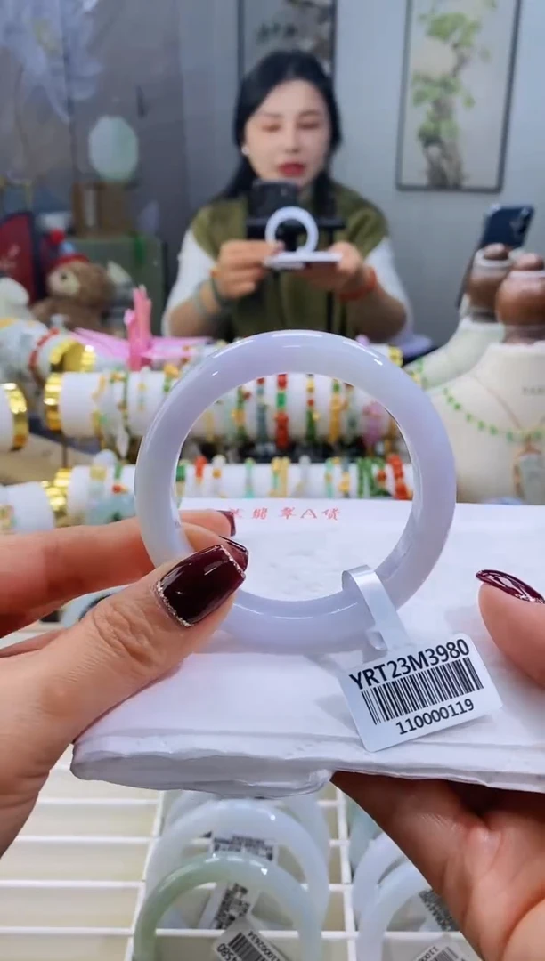 未镶嵌手镯翡翠100号54.9/11.6*8.3