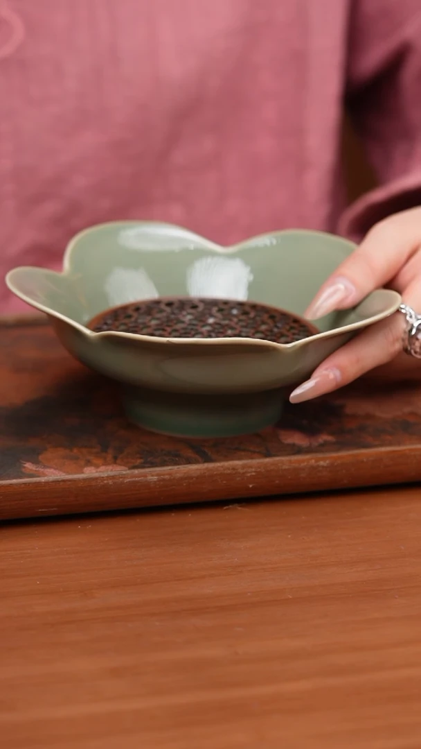 【闪购商品】暗香疏影/青瓷花语壶承/吴志坚创作