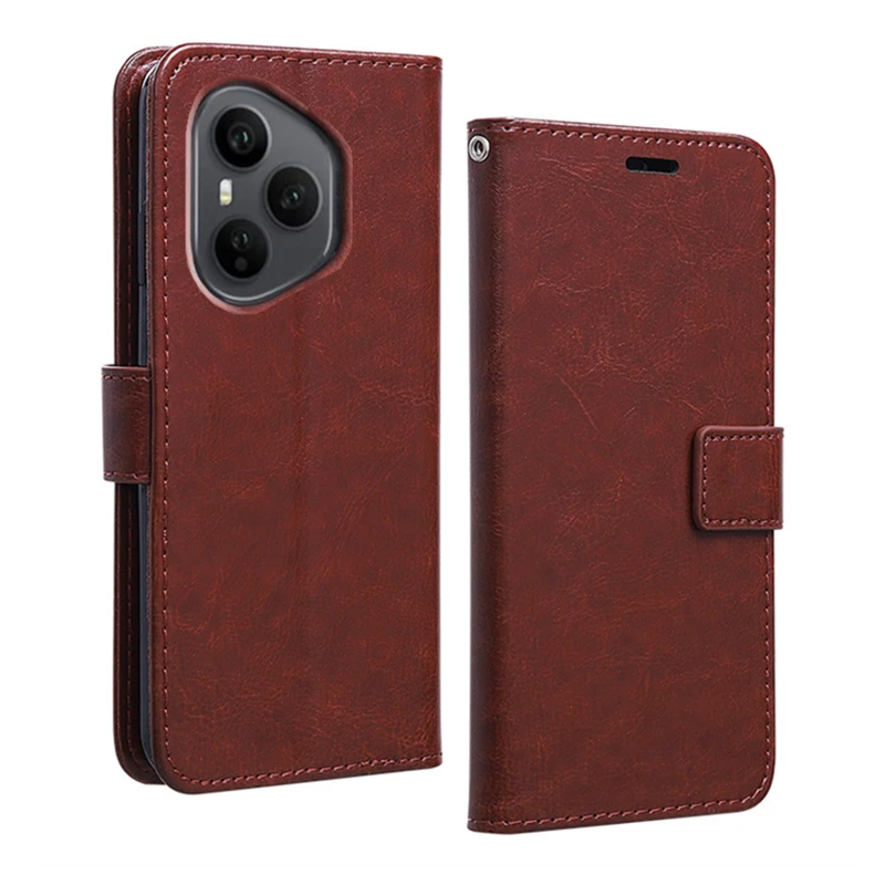 荣耀400Pro港版/海外版手机壳DNP-NX9保护皮套翻盖防摔硅胶全包边