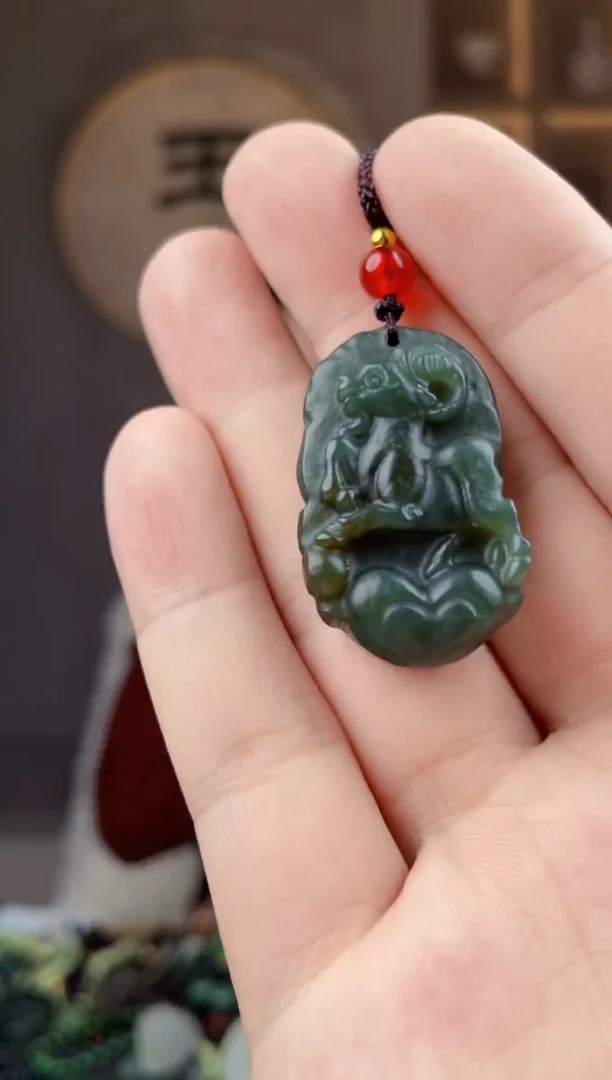 颈饰未镶嵌和田玉拍一发一，多样性发货