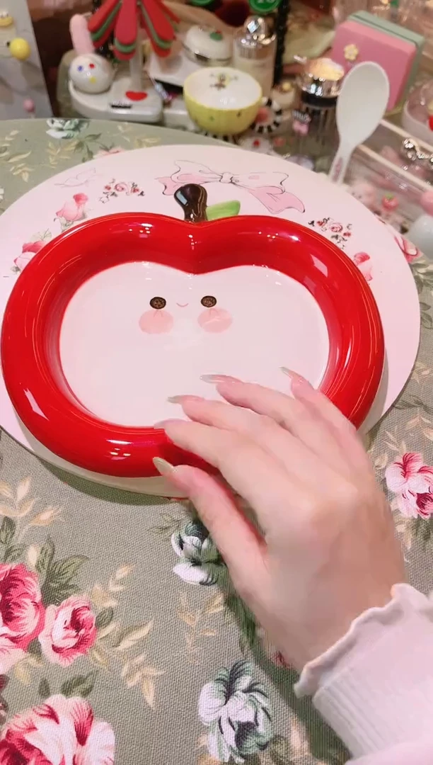 【闪购商品】摆件苹果菜盘品质好，发货快，放心拍