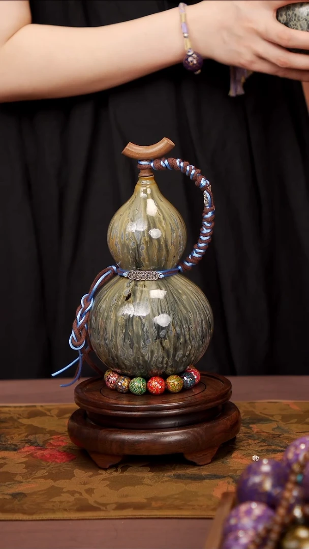 59易林高端工艺大漆酒葫芦--188