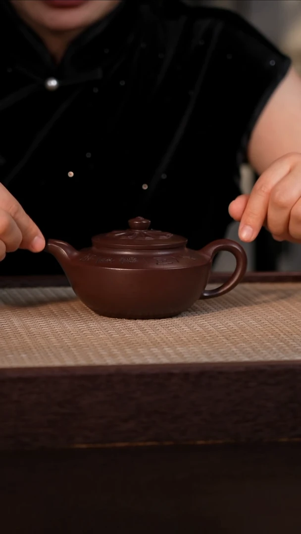 茶壶紫砂龙血砂 240cc