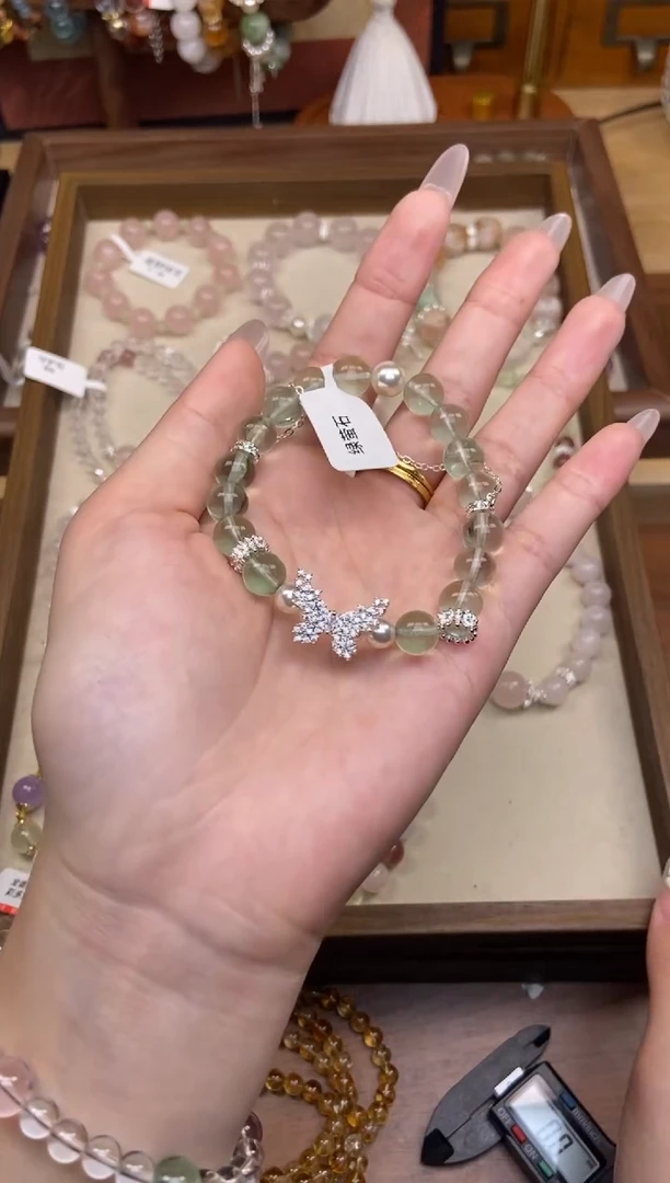 水晶手链未镶嵌萤石