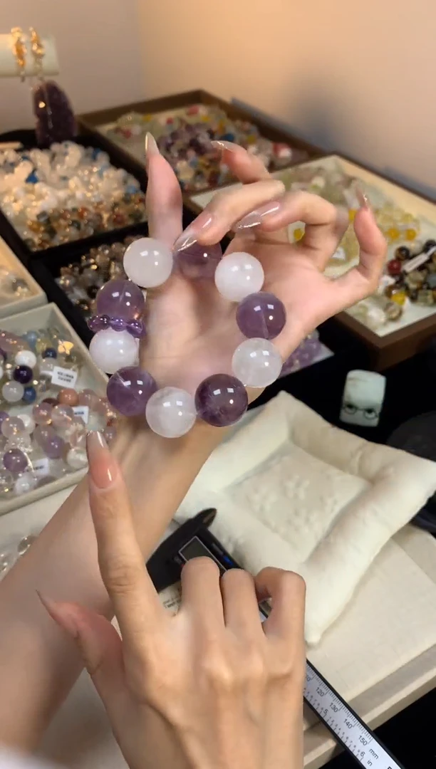 水晶手链未镶嵌紫水
