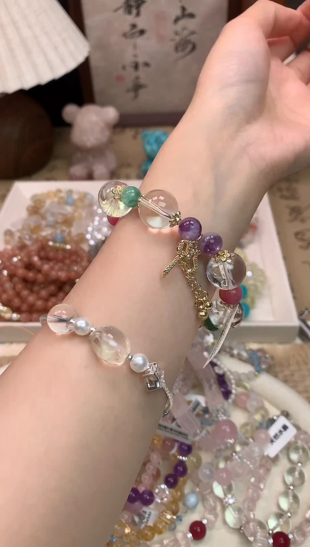 水晶手链未镶嵌420手串