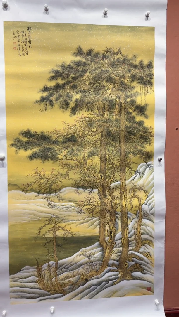 国画师立照老师国画作品