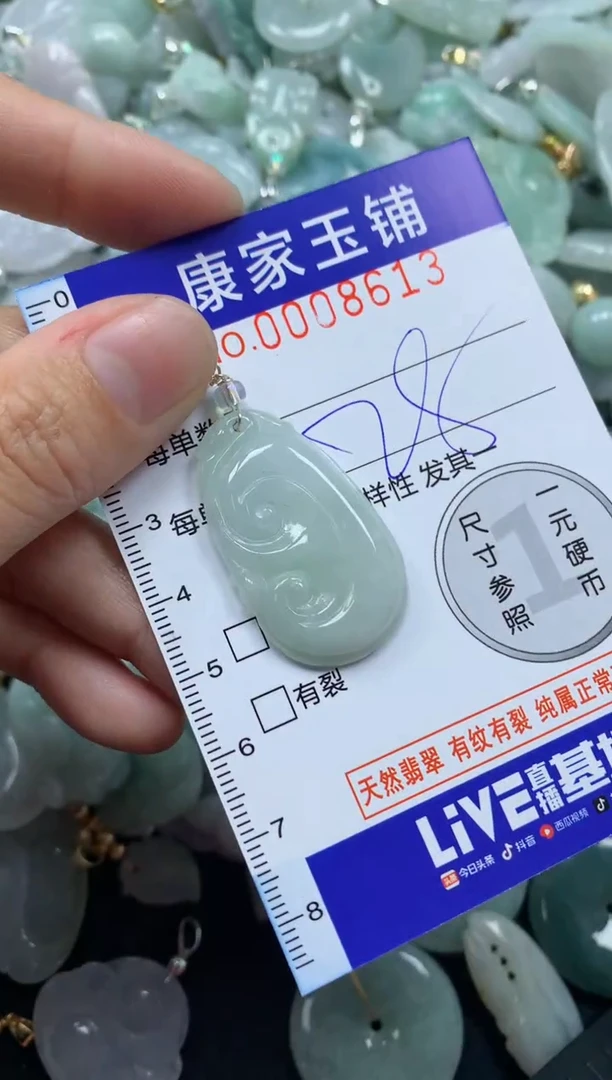 颈饰未镶嵌翡翠8613