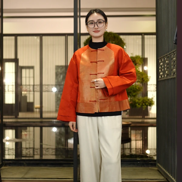 【栖香锦】 唐锦 设计师款 新中式上衣