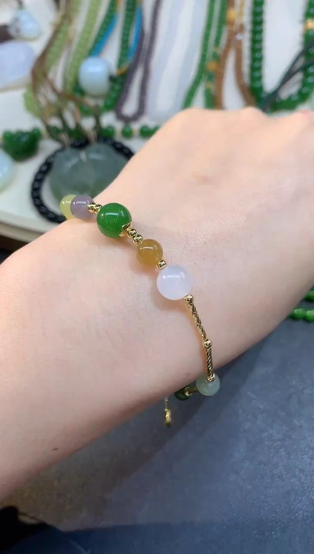 未镶嵌手链和田玉A169|多样性发货一件|98