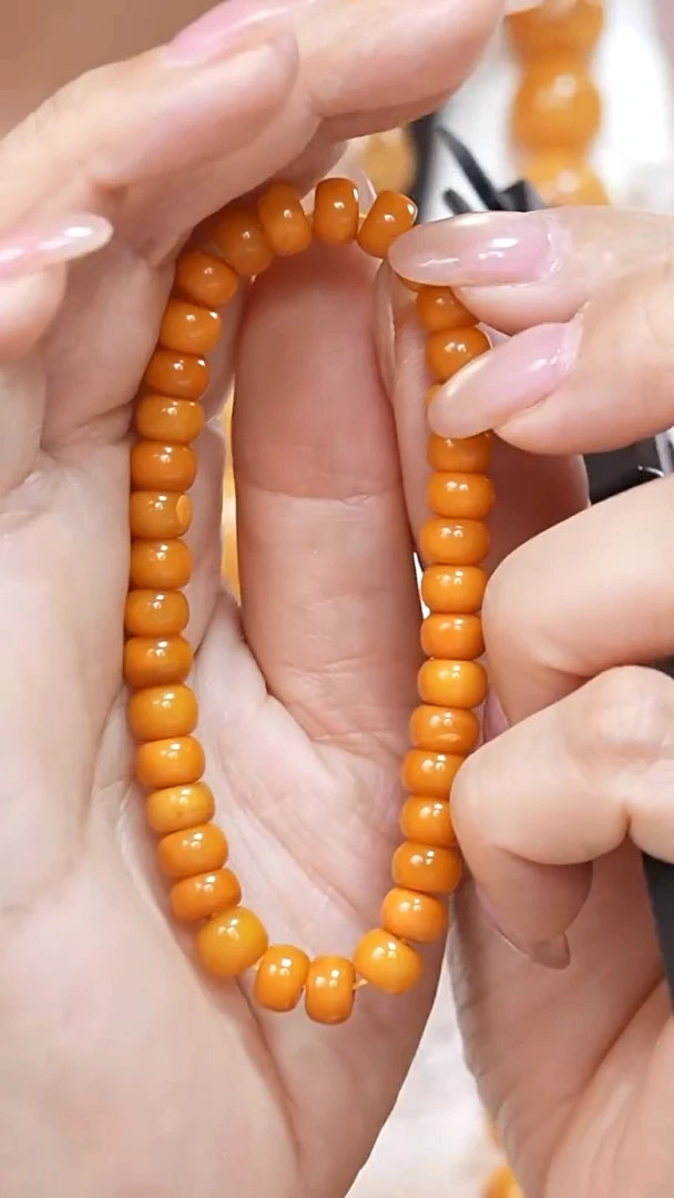 蜜蜡颈饰未镶嵌6652天然蜜蜡珠宝奇石云端妖孽全部保真