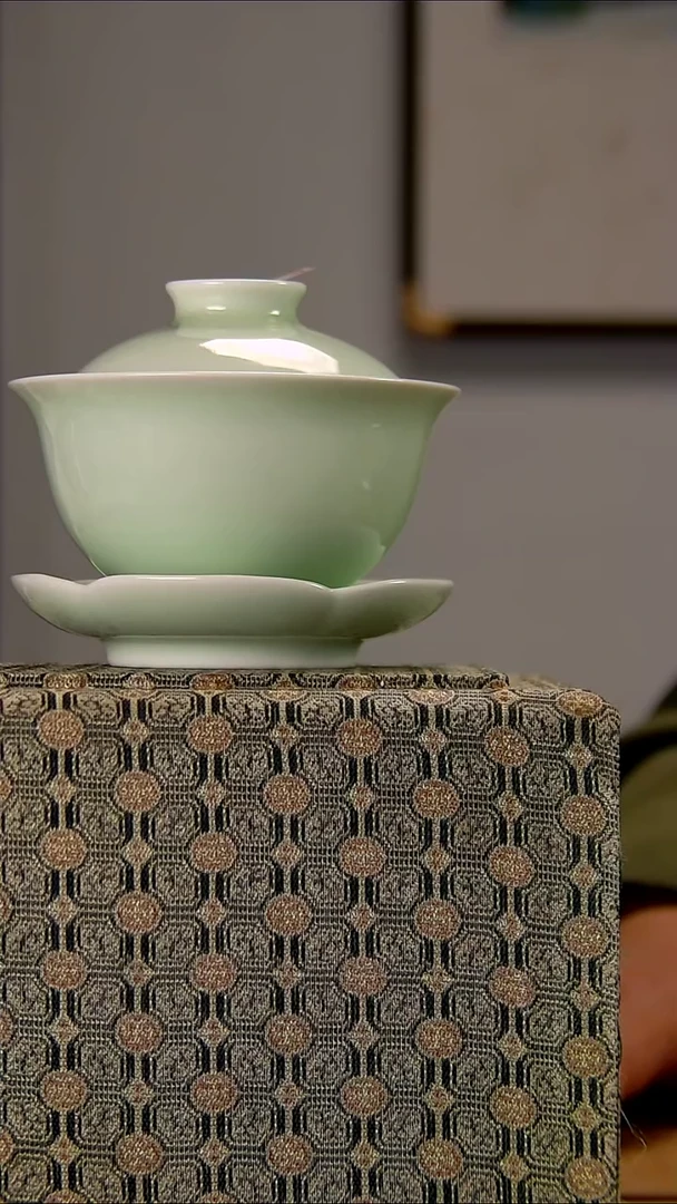 【闪购商品】景德镇文祥窑釉下彩手工陶瓷盖碗