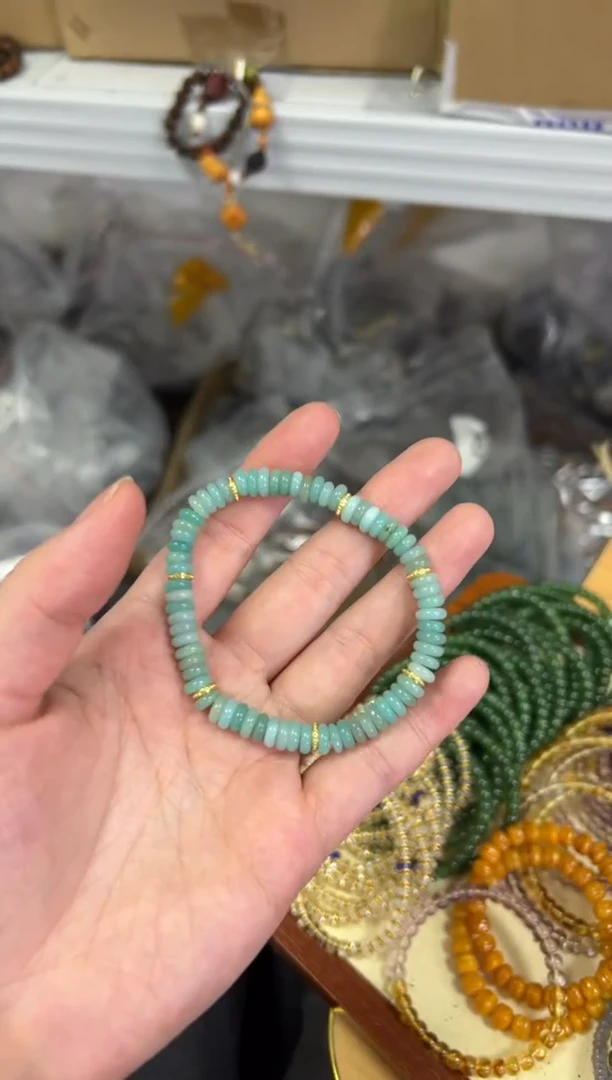 【闪购商品】天河石手链未镶嵌天河石蝶珠款手链[1021]