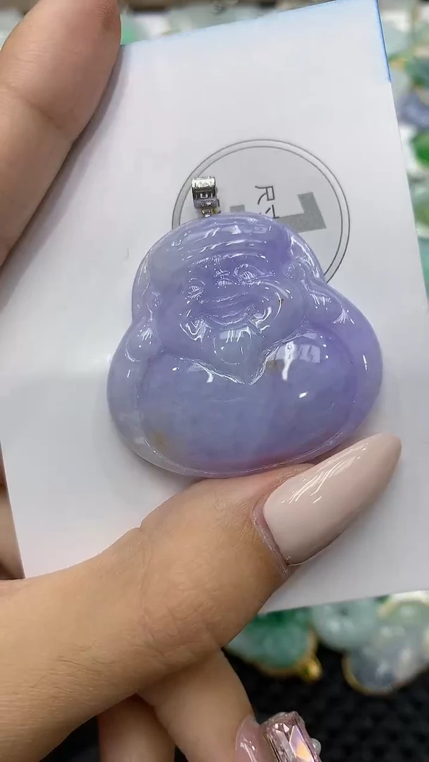 颈饰18K金镶嵌翡翠111111111111