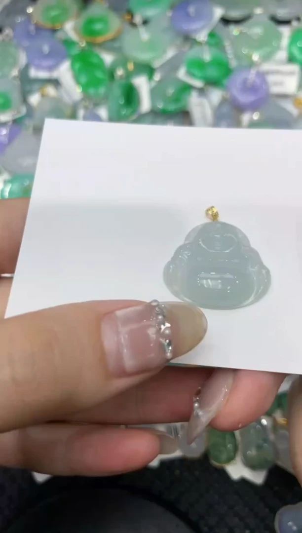 【闪购商品】翡翠颈饰18K金镶嵌222222222