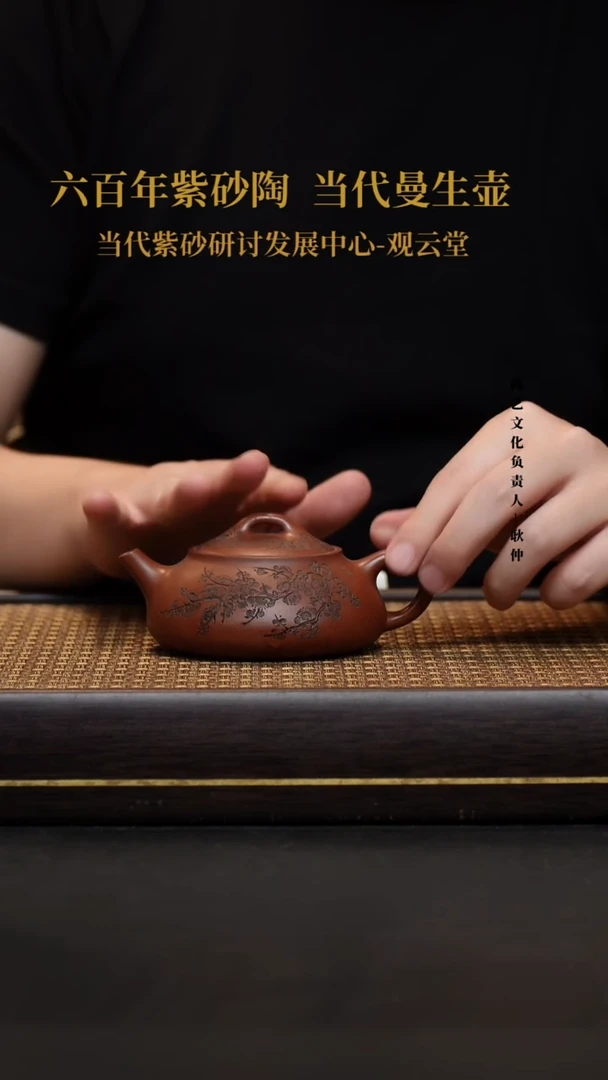 茶壶紫砂紫砂茶壶 底槽清