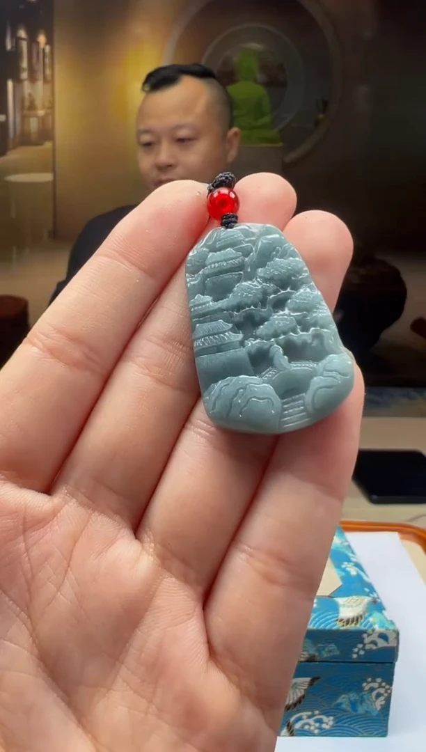 翡翠未镶嵌颈饰YY2025-6-10-39