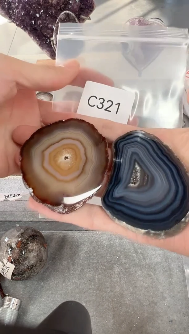 未镶嵌玛瑙/玉髓珠宝奇石h*屿C321