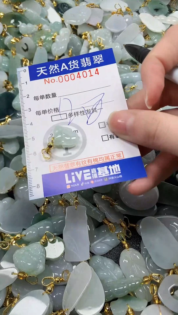 颈饰未镶嵌翡翠纯天然a货翡翠