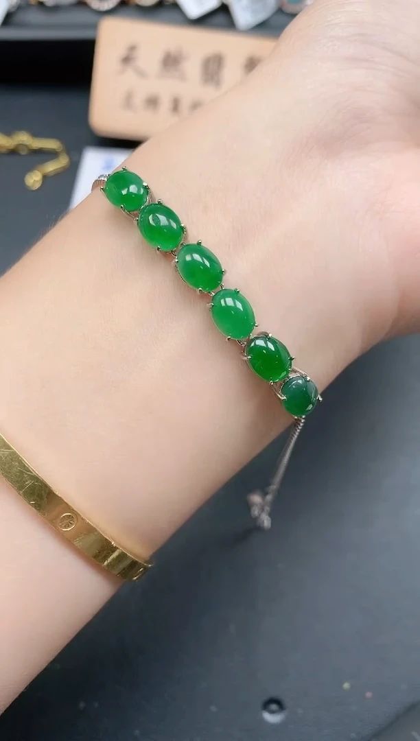 银S925镶嵌戒指翡翠111111