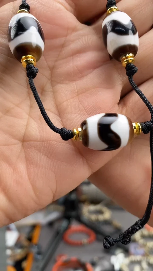 玛瑙/玉髓颈饰未镶嵌-0821 -100