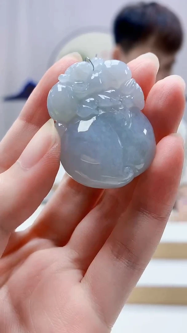 未镶嵌定制翡翠4868zm-毛货挂件18