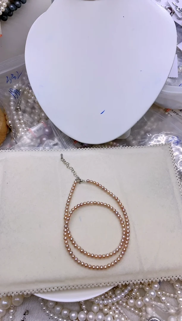 未镶嵌1淡水珍珠项链