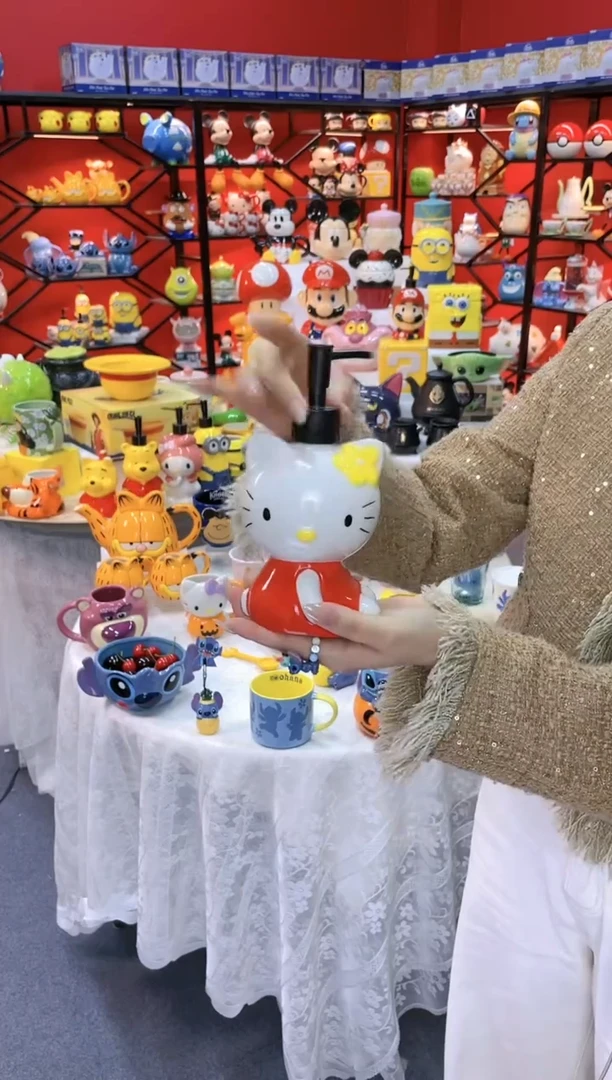 【闪购商品】1@@立体陶瓷分装按压瓶