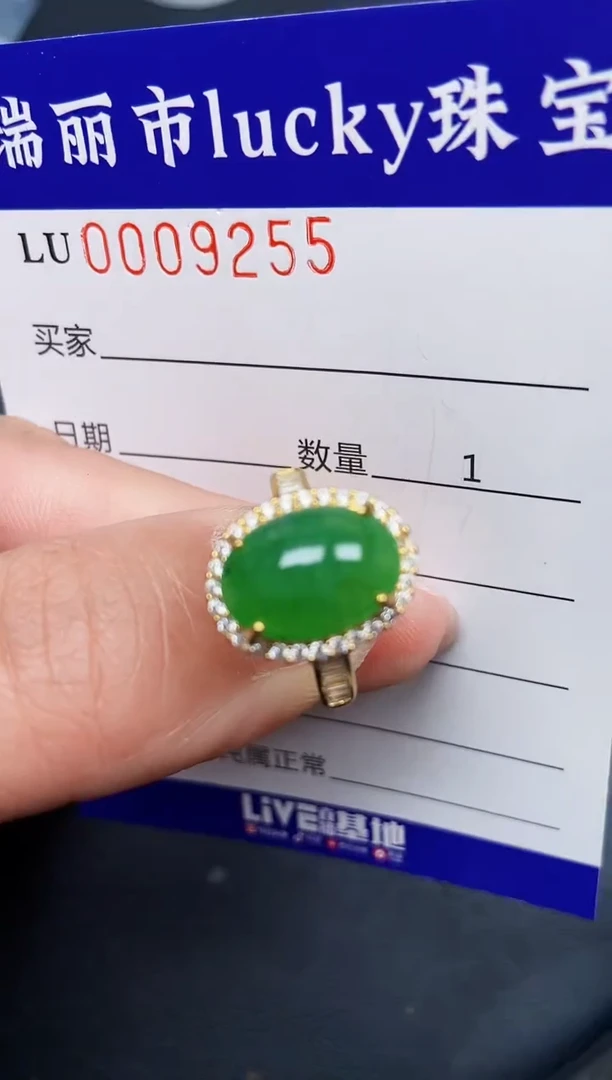 【闪购商品】翡翠颈饰银S925镶嵌9255