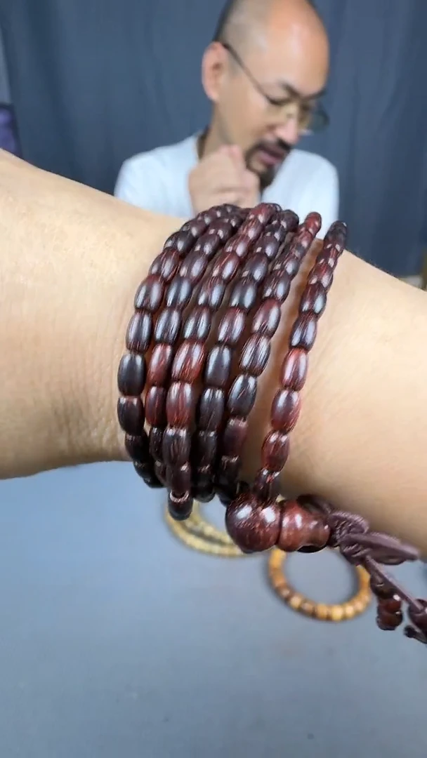 檀香紫檀（小叶紫檀）5752一条多圈3/4