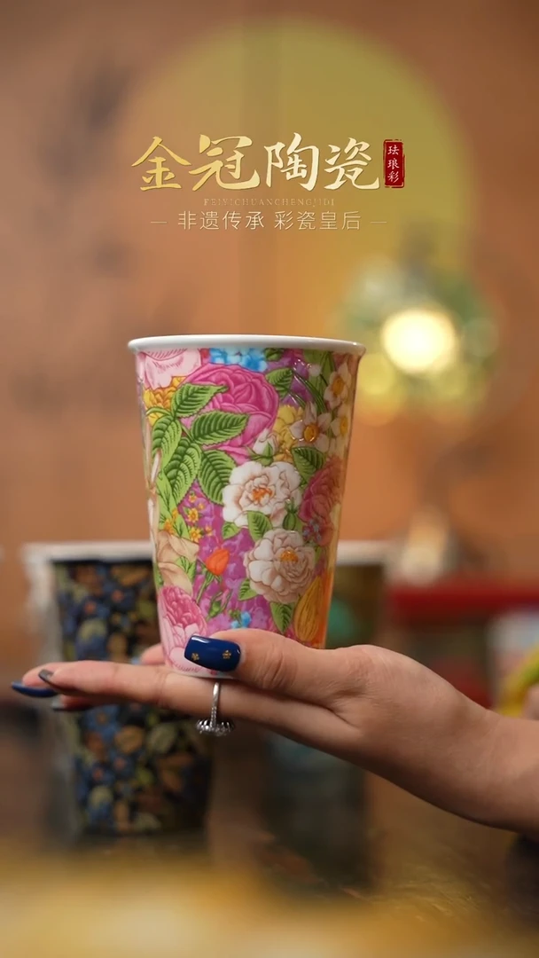 陶瓷粉雪絮语【可乐杯】 粉