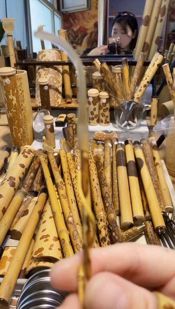 梅妃竹精品绕枝茶拨一个