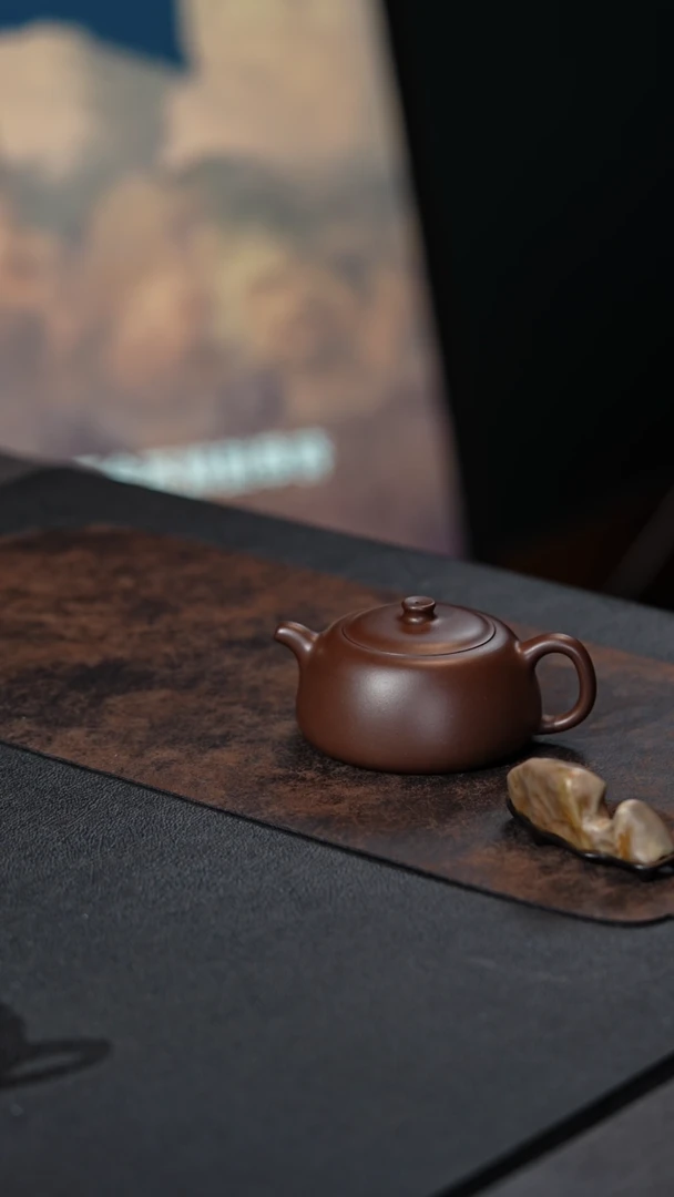 【闪购商品】紫砂茶壶井栏 180cc 底槽清 庄晨曦制作