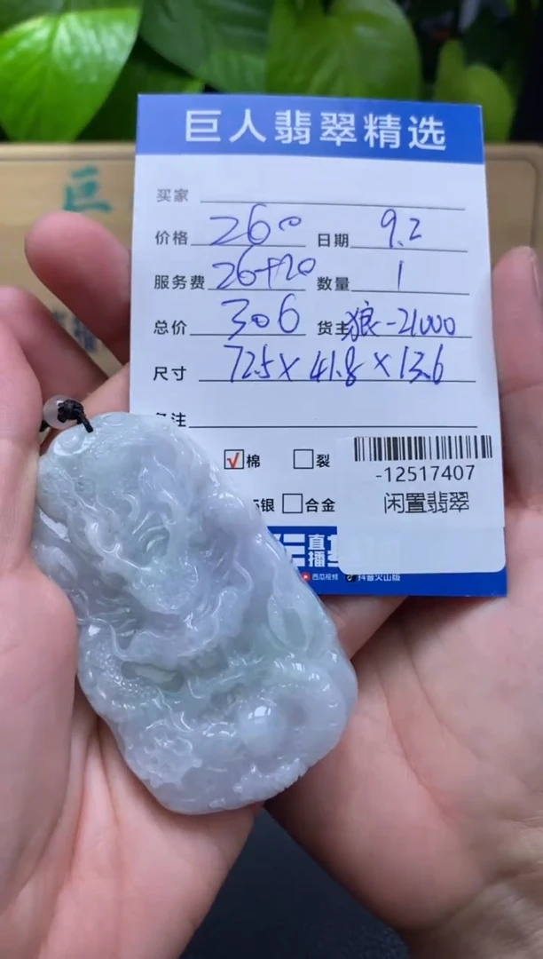 颈饰未镶嵌翡翠多人-12517407