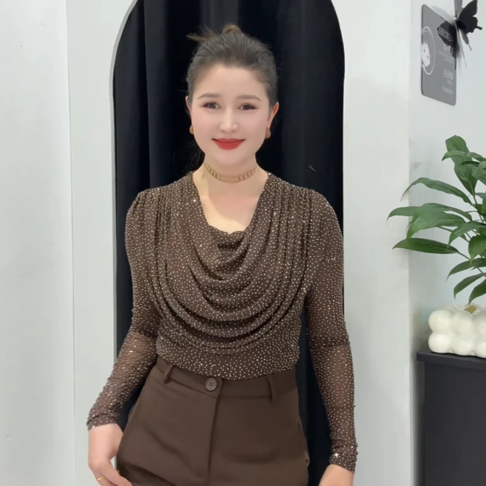 MADANY新款满钻上衣