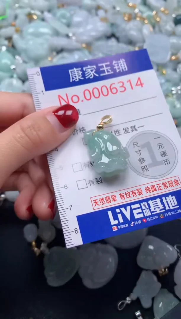 颈饰未镶嵌翡翠6314