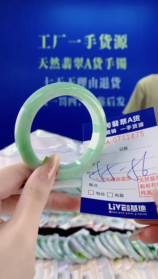 未镶嵌手镯翡翠75