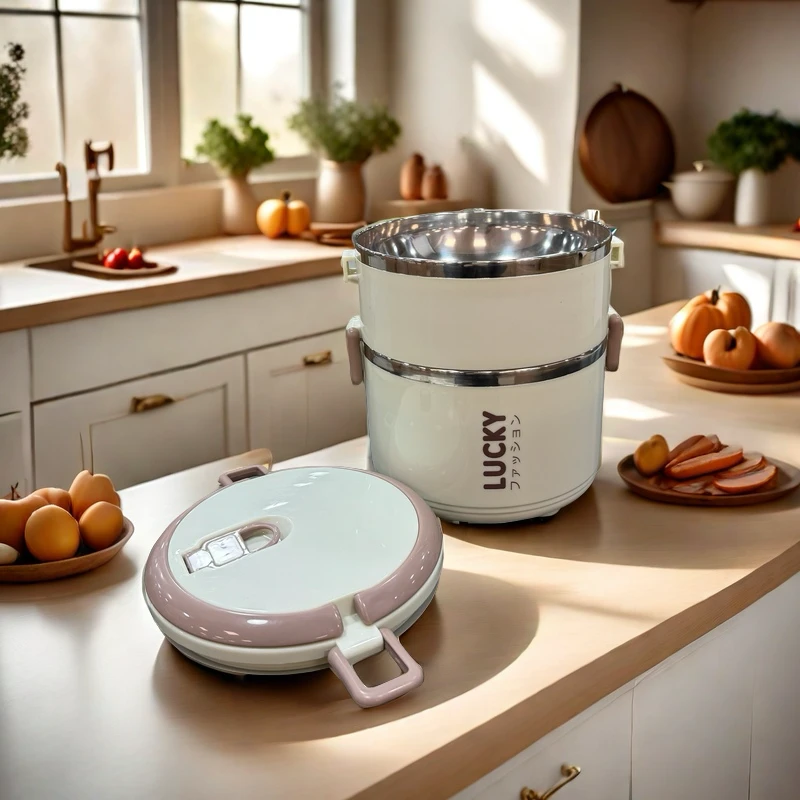 【外贸高货】双层饭盒保温饭盒格味保温